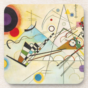 Porta-copo Portas copos da composição VIII de Kandinsky