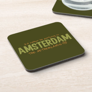 Porta-copo PORTAS COPOS de cores personalizadas AMSTERDAM