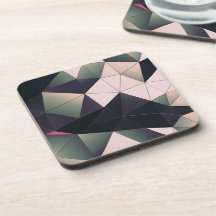 Portas copos de Duros de Polígonos Multicoloridos