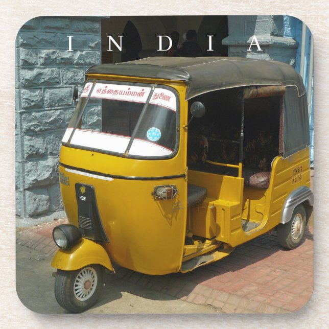 Porta-copo Portas copos de exibição de rickshaw automático Ín (Frente)