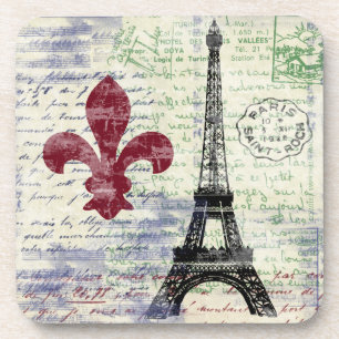 Porta-copo Portas copos de France da torre Eiffel