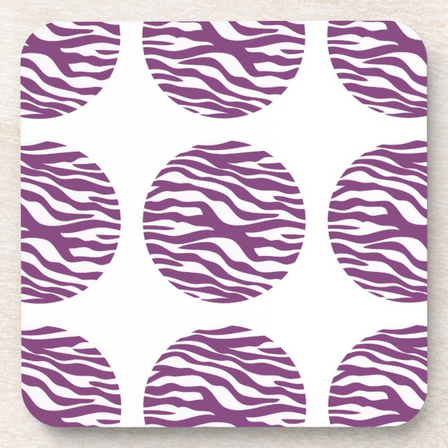 Porta-copo Portas copos de Impressão Zebra (Frente)