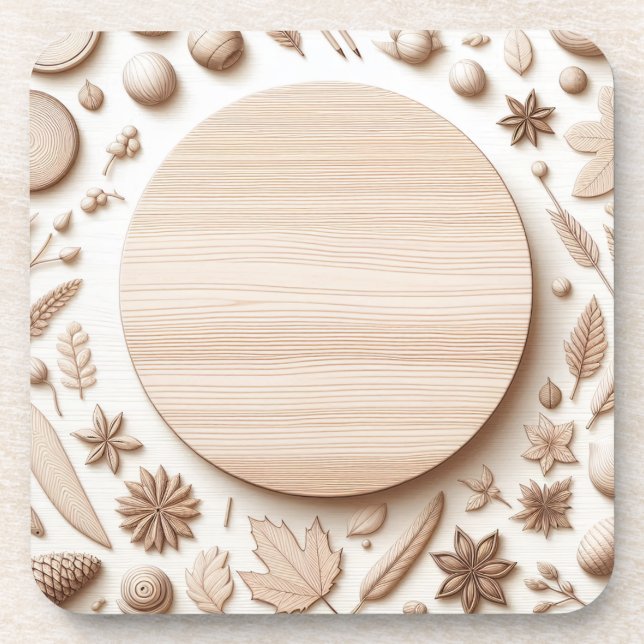 Porta-copo Portas copos de outono (Frente)