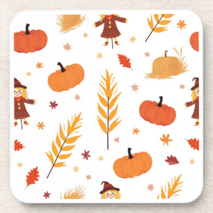 Porta-copo Portas copos de outono do Padrão de Pumpkin