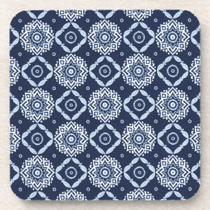 Porta-copo Portas copos de padrão floral Elegante Boho - Conj