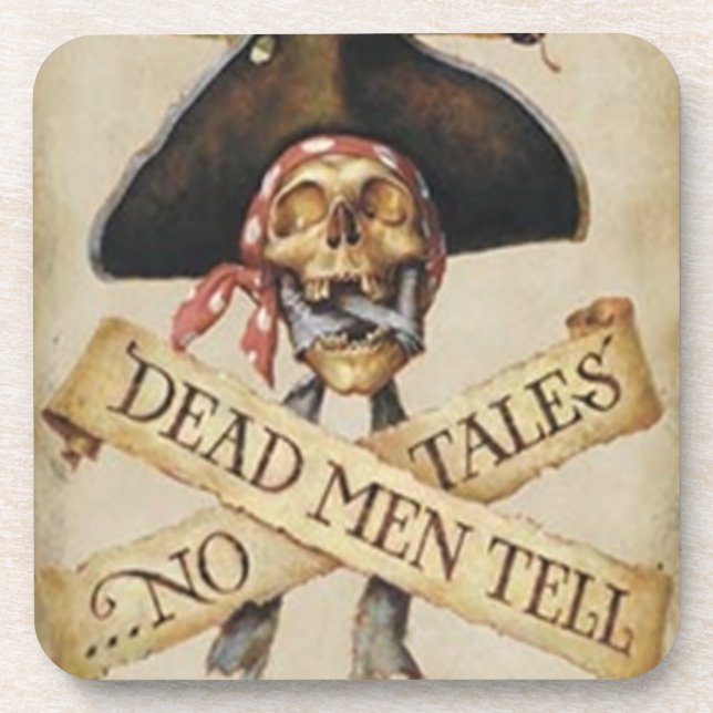 Porta-copo Portas copos de Pirata do morto (Frente)