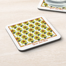 Porta-copo Portas copos de plástico de girassol - Opção Perso