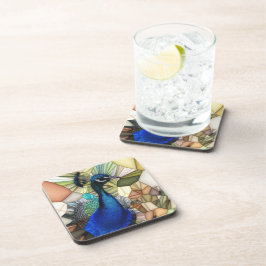 Porta-copo Portas copos de plástico de massa de peacock color