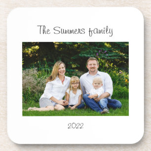 Porta-copo Portas copos de plástico do Duro de fotos da famíl