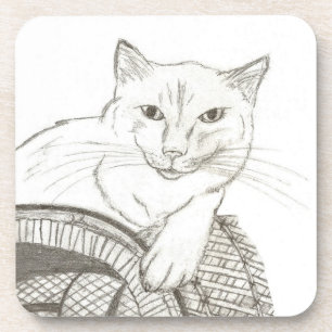 Porta-copo Portas copos de Retrato de Gato Ragdoll - Conjunto