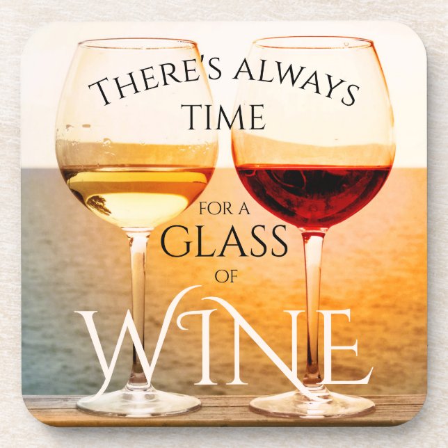 Porta-copo Portas copos de vinho e de oceano (Frente)