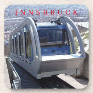 Porta-copo Portas copos de visualização funicular Innsbruck