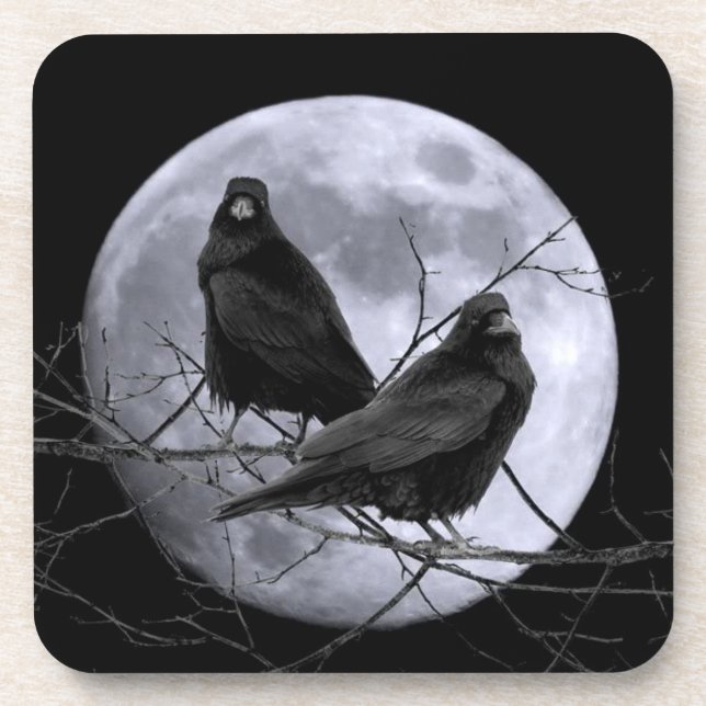 Porta-copo Portas copos do corvo (Frente)