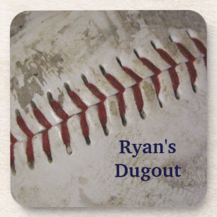Porta-copo Portas copos Grunge Personalizadas de Baseball - C