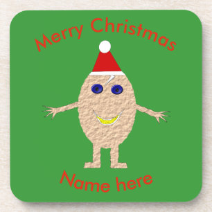 Porta-copo Portas copos Personalizadas de Ovos de Natal Engra