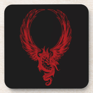 Porta-copo Portas copos Red Dragon Ryuu