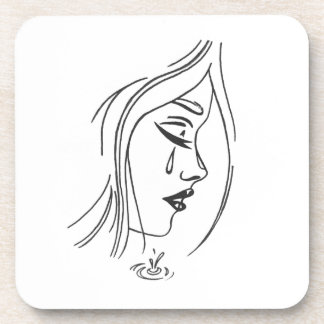 Porta-copo Portas copos tristes da menina