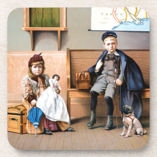 PORTA-COPO POSTER DA ESTRADA DE FERRO, 1898