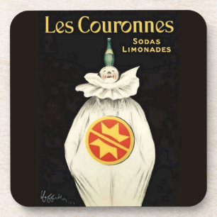 Porta-copo Poster de Leonetto Cappiello's Crowns Soda