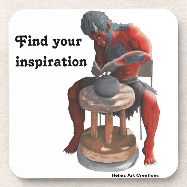 Porta-copo Potes de Fazer Ogre Potter Fantasmas Portas copos  (Frente)