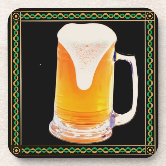 Porta-copo Pousa-copos de Caneca de Cerveja (Frente)