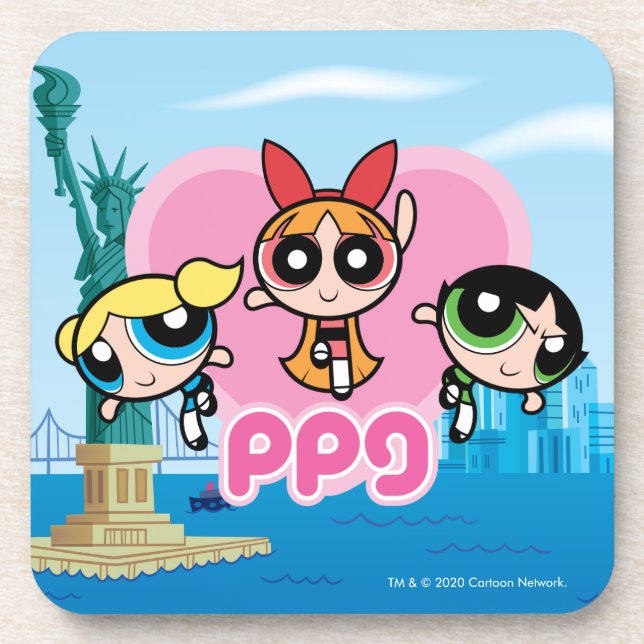 Porta-copo Powerpuff Girls Team Incrível (Frente)