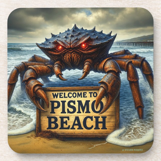 PORTA-COPO PRAIA DE PISMO - "CLASSES DA COSTA". (Frente)