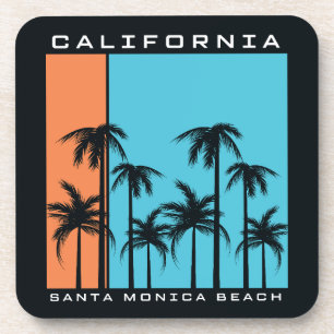 Porta-copo Praia de Santa Mônica, Califórnia