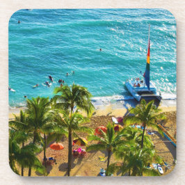 Porta-copo Praia de Waikiki