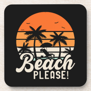 Porta-copo Praia Por Favor