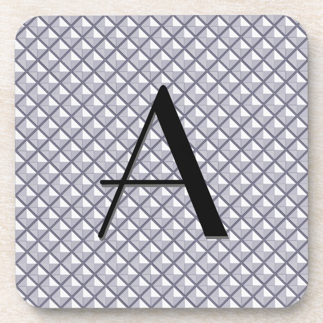 Porta-copo Prata, aspecto metálico, grelha estendida (Frente)