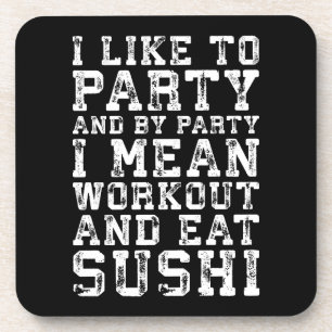 Porta-copo Preparar e Comer Sushi (Eu Gosto De Festa) - Engra