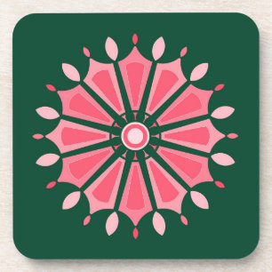 PORTA-COPO PRESENÇA DE FLOR MODERNA COLORIDA PARA FILHA IRMÃ