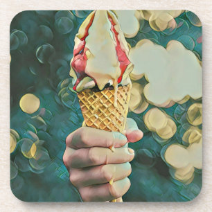 Porta-copo presente de amante de sorvete