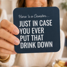 Presente de Bar de Cocktail de Humor Azul Marinho