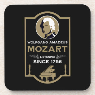 Porta-copo Presente para Amante da Música de Mozart
