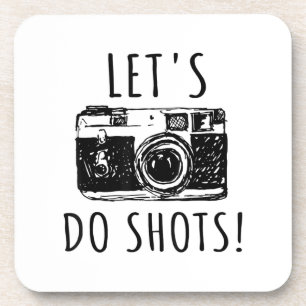 Porta-copo Presente Para Fotógrafo Engraçado Vamos Fazer Ti