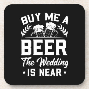 Porta-copo Presentes de Casamento Me Compre Uma Cerveja O C