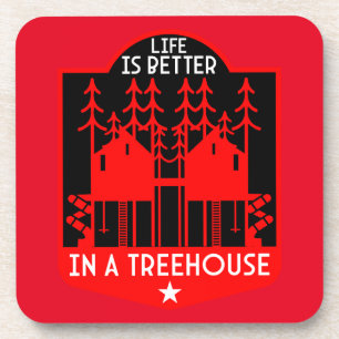 Porta-copo Presentes De Treehouse Playhouse E Roupa