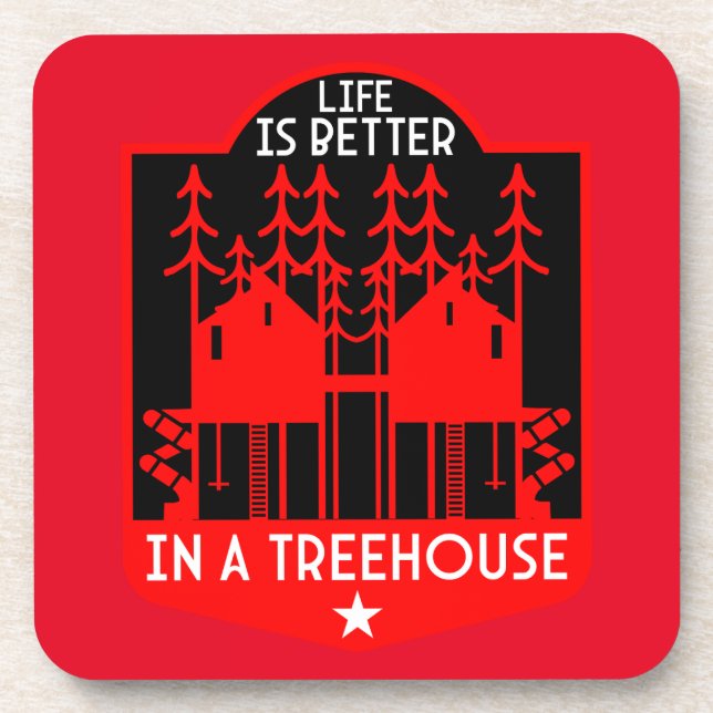 Porta-copo Presentes De Treehouse Playhouse E Roupa (Frente)