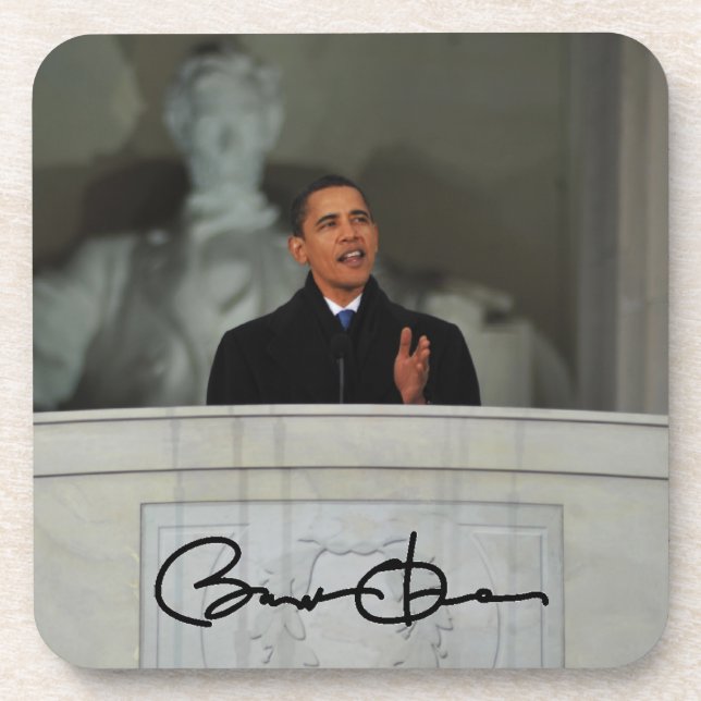 Porta-copo Presidente Barack Obama (Frente)