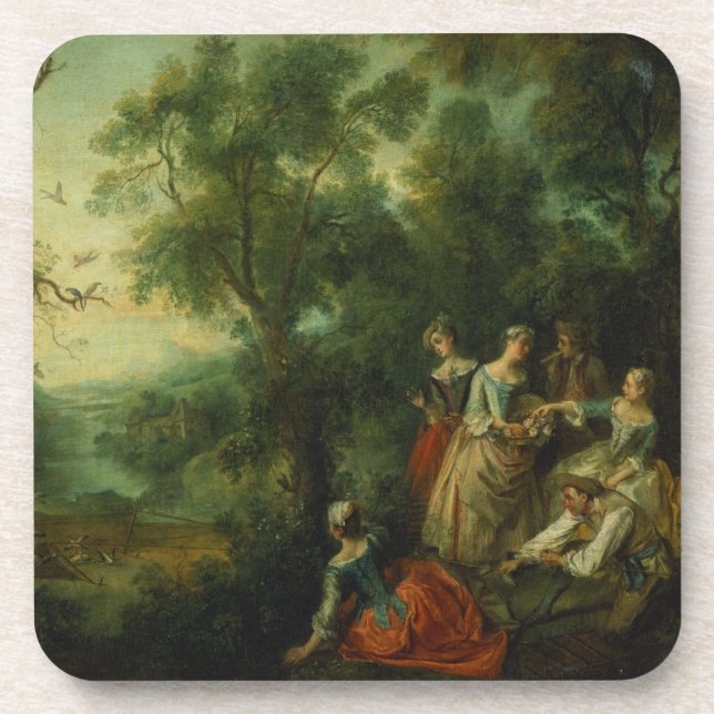 Porta-copo Primavera, 1738 (óleo em canvas) (Frente)