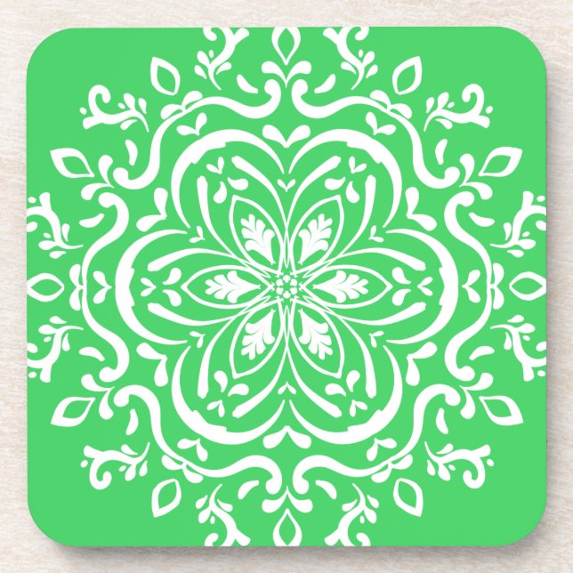 Porta-copo Primavera Mandala (Frente)