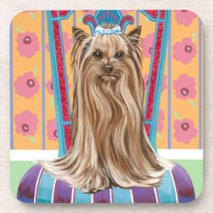 Porta-copo Princesa Coroa Yorkie