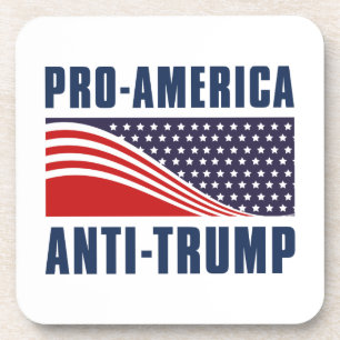 Porta-copo Pro-America Anti Trump