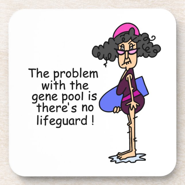 Porta-copo Problema com a Piscina de Gene (Frente)