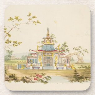 Porta-copo Projete para um templo chinês, c.1810 (caneta &