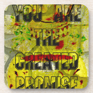 Porta-copo Promessa do ouro: O Script do Ouro do Destino