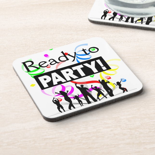 Porta-copo Pronta Para A Coaster De Bebidas Em Festas (Left Side)