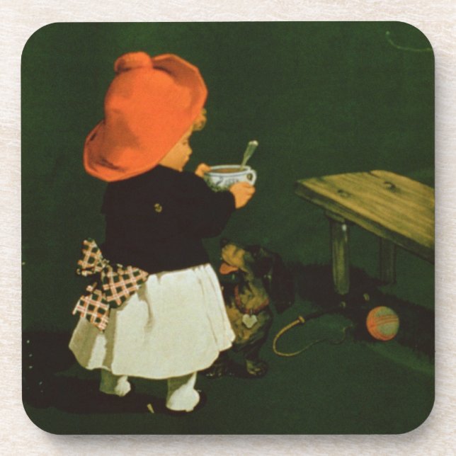 Porta-copo Propaganda de poster para 'o malte Coffee de (Frente)